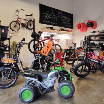 eBike & eScooter Shop South Florida serving Broward County, Assembly services, display issues, battery upgrades, mechanical issues and more!